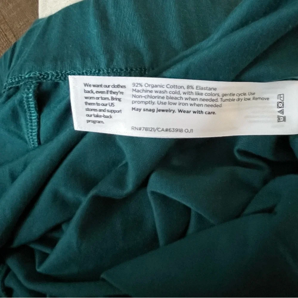 Eileen Fisher Organic cotton pants - Picture 3 of 3